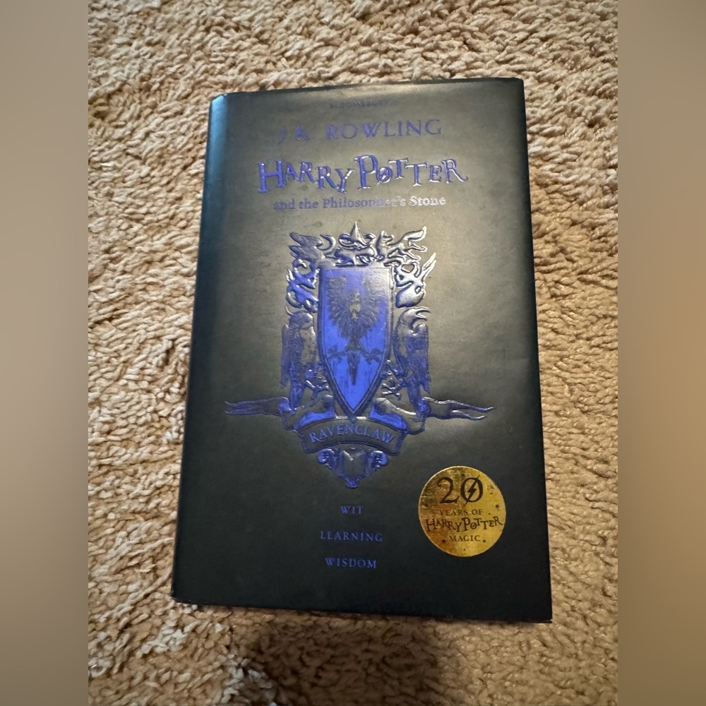 Ravenclaw house edition Harry Potter and the philosopher’s stone